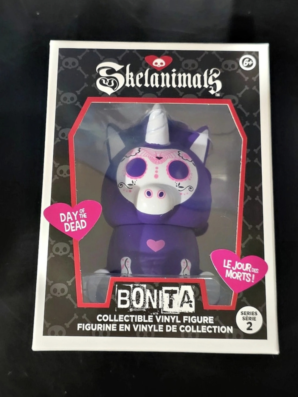 Skelanimals Bonita Collectible Vinyl Figure Series 2 Day of the Dead Collectible